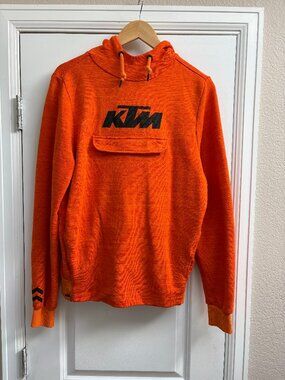 KTM Hoodie Sweatshirt – Orange, Youth Medium